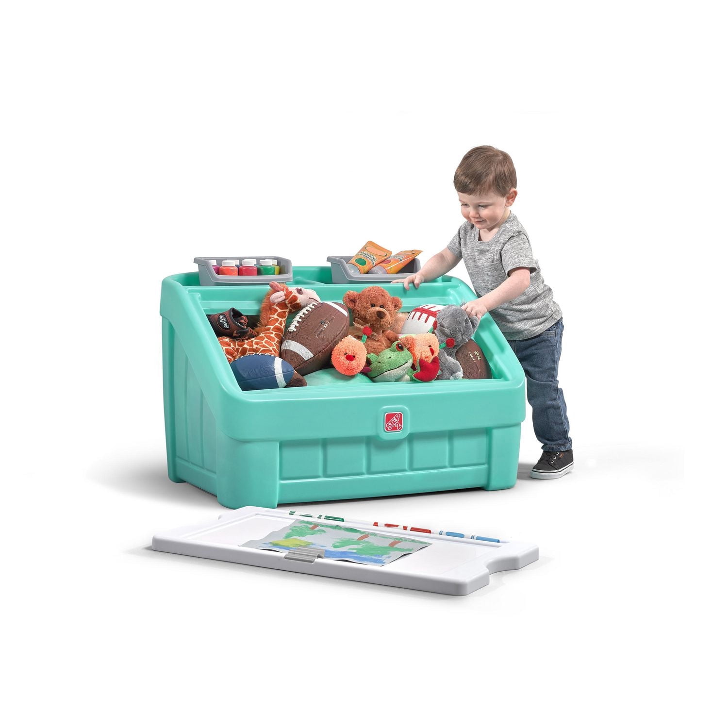 Step2 2-in-1 Toy Box & Art Lid™