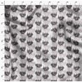 thumbnail image 4 of Soimoi White Cotton Duck Fabric Wolf & Landscape Nature Print Fabric by Yard 42 Inch Wide, 4 of 5