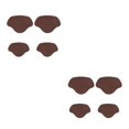 thumbnail image 4 of mmirethe Chaussures Molles Talon Semelles pour Talons Hauts Support Talon Réparation Bâton Café 2Set, 4 of 6