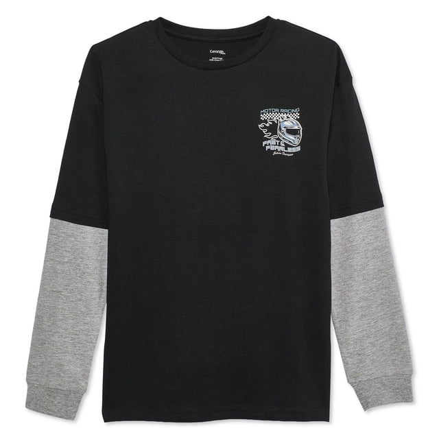 George Boys' Long-Sleeve Fooler T-Shirt