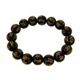 thumbnail image 1 of Feng Shui Import Bracelet Obsidienne Noire avec Mantra, 1 of 1