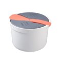thumbnail image 2 of kurtrusly Matériaux Cuiseur à Riz Performance Durable et Durable Facile à Cuiseur à Riz avec Couvercle orange, 2 of 6
