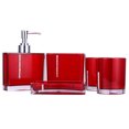 thumbnail image 2 of Acrylic Bathroom Accessories Set - Easy to Clean, Durable, Scratch  Luxury Style Comfort  Perfect for Master Bathroom or Guests, 2 of 8