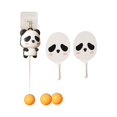 thumbnail image 3 of jinwen Panda Hanging Table Tennis Set Equipment for Workout Activity Sports 3 Balls, 3 of 9