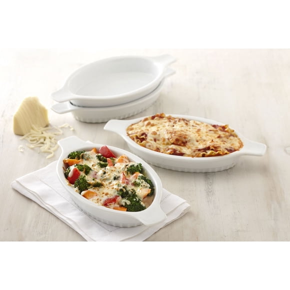 Trudeau Maison 4-Piece Au Gratin Dish Set