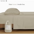 thumbnail image 2 of Softest Cotton Sheets Double Sheet Set Pc Set Thread Count Sateen Bedding Deep Pocket Sheets Cooling Sheets Double Size Sheets Breathable Bed Set (), 2 of 9