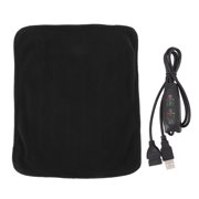 Heating Pad, USB Heating Pad Soft Heat Evenly Temperature Control Timing  For Waist Dark Blue,Pink,Black,Dark Gray