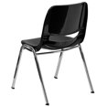 thumbnail image 2 of Scranton & Co Chaise Empilable Polyvalente Noire, 2 of 9