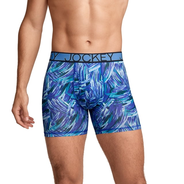 Jockey Men's Active Microfiber 5" Boxer Brief