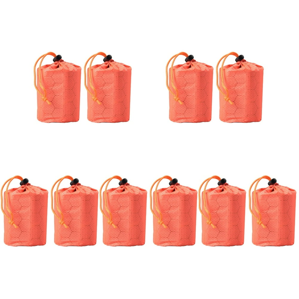 MesaSe 10 Pcs Hiking Sleeping Bag Camping Emergency Sleeping Bag Camping Equipment