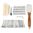 thumbnail image 1 of Leather Sculpture Stamping Tools,Leather Sculpture Stamping Tools Leather Stamp Kits Leather Stamping Tools Convenient Use, 1 of 14