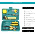 thumbnail image 3 of Hand Tool Kit, Tool For Home Use - Includes Plier, Cutter, Measuring Tape, 2 Screw Driver & Electrical Tester - With 5 Allen Keys, Tool Set Storage Box | Ergonomically Designed, Easy Use, 3 of 5