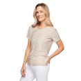 thumbnail image 4 of Iyla Women's Short Sleeve Ripple Tee, 4 of 6