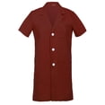 thumbnail image 1 of Men's Short Sleeves Lab Coat Laboratory Doctor Workwear, 1 of 3