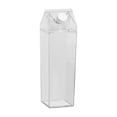 thumbnail image 1 of Bouteille d'Eau en Carton de Lait en Plastique Bouteille d'Eau en Carton de Lait Bouteille de Lait Carrée Transparente Bouteille de Jus Transparente Portable en Plastique Bouteille d'Eau en Carton de Lait Transparente Bouteilles d'Eau en Plastique Transparentes, 1 of 8