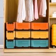 thumbnail image 4 of Storage Box Large Capacity Heat Resistant Plastic Folding Toys Organizer Holder for Home, 4 of 7