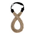 thumbnail image 2 of CNKOO Elastic Synthetic Chunky Hair Braid Headbands Classic Plaited Braided Hairpiece, 2 of 6