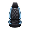 thumbnail image 2 of Maidao Car Seat Covers Leather Full Set for SEAT for Altea 2004-2015 5 Seats Compatible Airbag Water Resistant Front Rear Cushion Protector Black and Blue, 2 of 7
