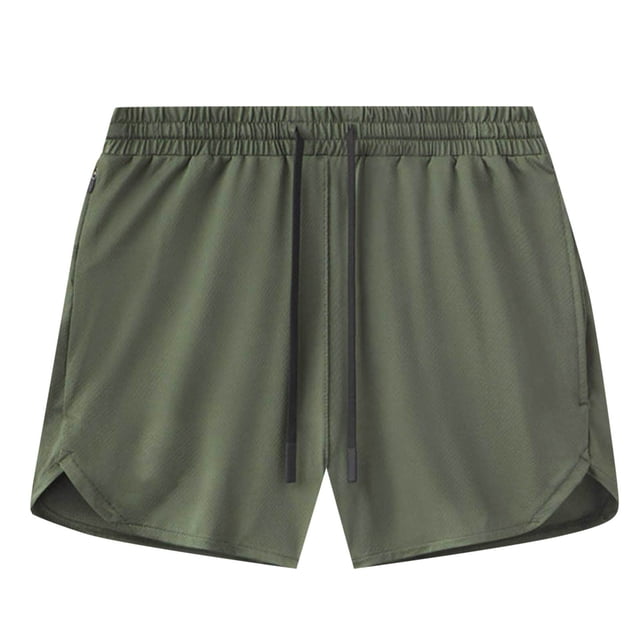 Besolor Men's Athletic Shorts Mesh Breathable Quick Dry Lightweight Workout Gym Shorts with Zipper Pockets