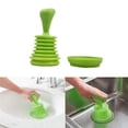 thumbnail image 3 of Household Kitchen Sink Pipe Clearer Drain Plunger Squeeze Drain Cleaner, 3 of 7