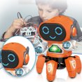 thumbnail image 1 of Jouet pour Enfants Robot Dansant Électrique à Six Griffes avec Lumière et Musique, 1 of 6