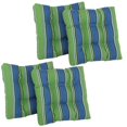 thumbnail image 1 of 19-inch Squared Spun Polyester Tufted Dining Chair Cushion (Set of Four), 1 of 2