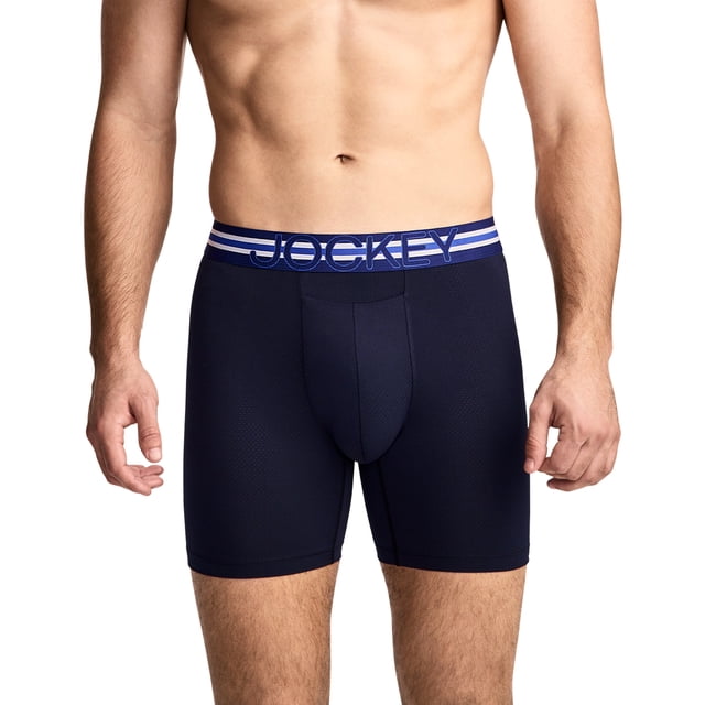 Jockey Sport Men's Stability Pouch Microfiber 6" Boxer Brief