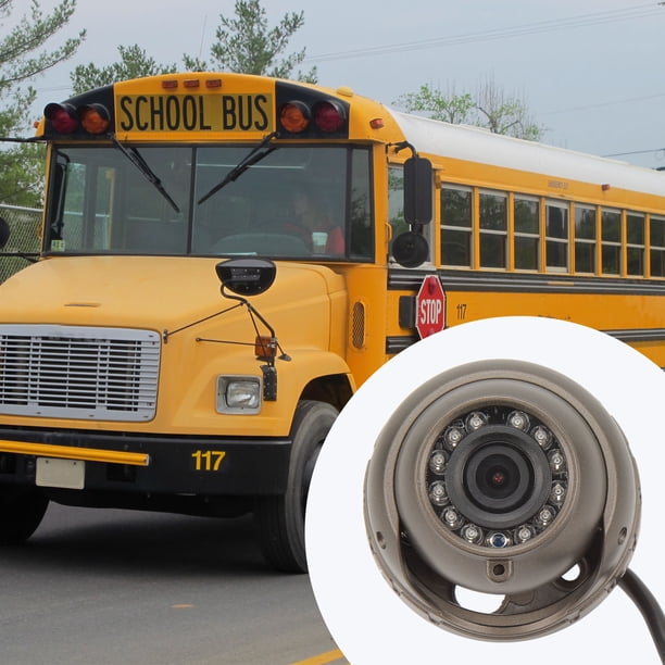 DC 12V Interieur Domecamera – Groothoek, 1080P, IP67 Waterdicht, IR-nachtzicht, Voor Bus En RV