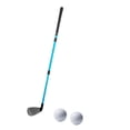 thumbnail image 1 of S SERENABLE Golf Chipper Club Ajustable Confortable Accessoire pour Enfants Débutants Golf à Semelle Compensée Noir Bleu, 1 of 9