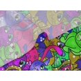 thumbnail image 5 of oneOone Velvet Multicolor Fabric Cat Craft Projects Decor Fabric Printed By The Yard 58 Inch Wide, 5 of 5