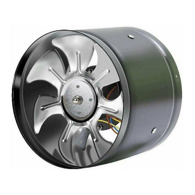CHUANK Ventilateur à Conduit Axial en Acier Inoxydable pour Air/extraction