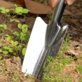 thumbnail image 4 of Lttoisl Truelle de Jardin Entièrement en Acier Inoxydable, Pelle à Main Robuste avec Échelle de Profondeur, Outil Ergonomique de Désherbage et de Creusage, Repiqueuse Antirouille pour Légumes, 1 Paquet Pelle Grand/carré/étroite, 4 of 8
