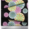 thumbnail image 2 of Soimoi Polyester Crepe Fabric Mandala Ethnic Print Fabric by Yard 42 Inch Wide, 2 of 3