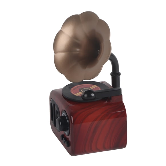 Retro Gramophone Retro Record Player Vinyl Record Player Vintage Record Player Retro Gramophone Classic Turntable Stereo Sound Vinyl Record Player For Children Holiday Living Room
