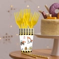 thumbnail image 1 of TIMIFIS Disposable Tableware Excavator Birthday Party Theme Tableware Set Disposable Decorative Tableware Paper Set Kitchen Appliances, 1 of 4