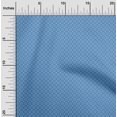 thumbnail image 2 of oneOone Georgette Viscose Medium Blue Fabric Asian Block Floral Sewing Craft Projects Fabric Prints By Yard 42 Inch Wide, 2 of 4