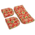 thumbnail image 1 of U-Shaped Spun Polyester Tufted Settee Cushion Set (Set of 3), 1 of 1