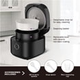 thumbnail image 3 of Salton 12-Cup Micom Multifunction Digital Rice Cooker | Fuzzy Logic Technology | Perfect for Rice, Quinoa, Oats | Turbo Fan | 3L Capacity & Accessories Included (RC2126BK), 3 of 9