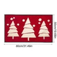 thumbnail image 2 of Tapis des Fêtes de Noël pour la Maison Festive et l'Hiver Chaud, 2 of 5