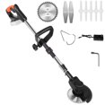 thumbnail image 4 of Bilqis Foldable String Grass Trimm Er Weed Eater Without 24V Lithium- Batteries, 4 of 9
