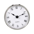 thumbnail image 1 of Clock Insert 3 Inch mm Round Clock Fit Movement Bezel Roman Numerals Inch (76 mm) Diameter, 1 of 8