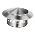 thumbnail image 1 of simhoa Fireplace Chimney Cap Pipe Cap Protector Rainproof Roof Vent Cap for Outdoor M, 1 of 7