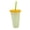 Yellow, variant on Neinkie 700ml Tumbler with Straw and Lid,Water Bottle Iced Coffee Travel Mug Cup Color Changing Cups, Reusable Plastic Cold Drink Cups BPA Free Adult Kids Summer Coffee Tumblers Party Cup