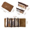 thumbnail image 3 of Chmadoxn Four In Makeup Bag, Travel Bag, Not Including Cosmetics, Makeup Cosmetic Bag Travel Organizer For Accessories, Shampoo, Full Sized Container, Toiletries Makeup packages, 3 of 7