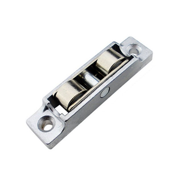 Slot/Flat Wheel 88 Tyle Sliding DoorCasement Pulley Stainless Steel Frame Copper