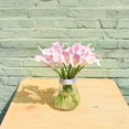 thumbnail image 3 of CHUANK 20pcs Artificial Calla Lily Silk Flowers 13.4” for Home Kitchen Wedding Table Decoration (White), 3 of 18