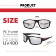 thumbnail image 4 of Lunettes de Soleil Photochromiques Hommes Protection UV400 Lunettes de Sport Extérieures, 4 of 8