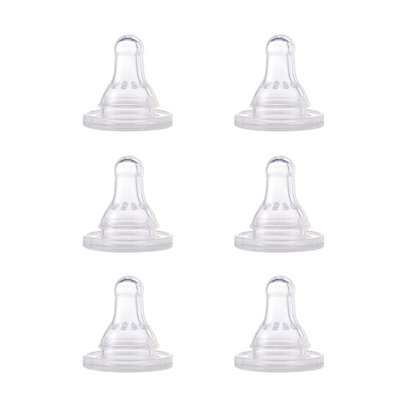 First Essentials by NUK Fast Flow Replacement Bottle Nipples