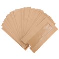 thumbnail image 4 of Paper Kraft Bread Bag Bags Loaf Toast Clear Window Packing Homemade Cookie Candy Bakery, 4 of 7