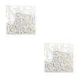 thumbnail image 3 of kurtrusly 4pcs Hanging Divider Screens Panel Decorative Room Separator For Hotel And Home Modern Lightweight And Durable PVC White Butterflies 2Set, 3 of 6